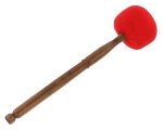Filcowa pałka do grania na gongach i misach dźwiękowych - czerwona  - rozmiar S