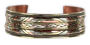 Zdrowotna bransoletka miedziana - H